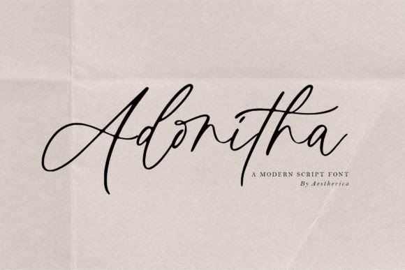 Adonitha: A Font for Elevating Your Editorial Design