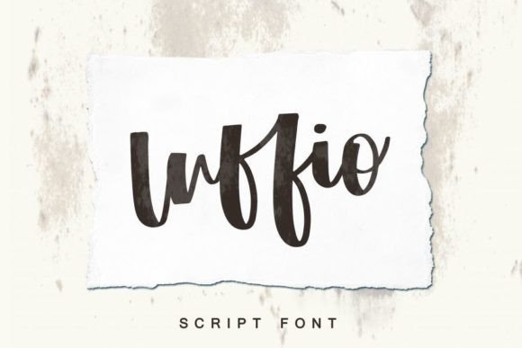 Bring Charm to Your Creations with Luffio Font
