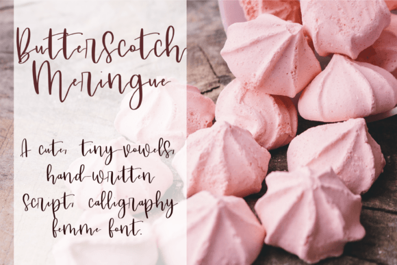 Butterscotch Meringue: A Versatile Font for Creative Brands
