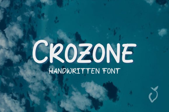Crozone: A Handwritten Font for Editorial Elegance