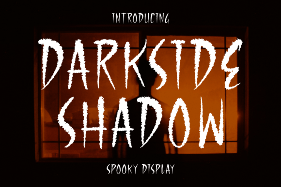Darkside Shadow: A Spooky Handwritten Font for Editorial Flair