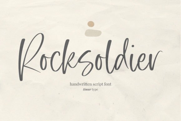 Discover Rocksoldier: The Handwritten Font for Modern Marketers