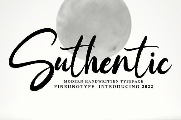 Discover Suthentic: A Fresh Handwritten Font for Your Editorial Needs