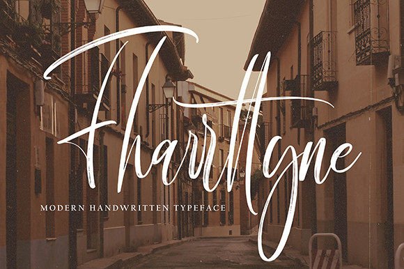Elevate Your Brand with Fharrttyne: A Premium Script Font