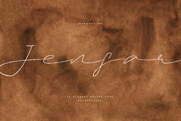 Elevate Your Editorial Design with Jenfar, the Elegant Handwritten Font
