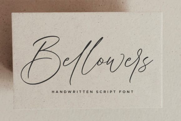 Enhance Your Brand with Bellowers: A Versatile Script Font