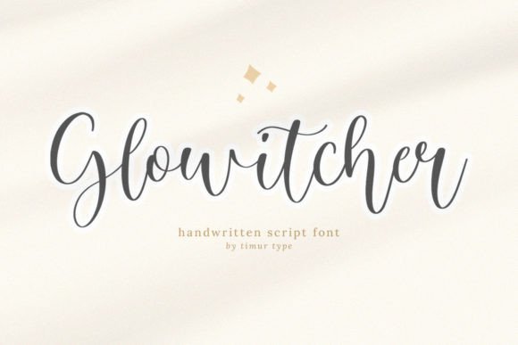 Enhance Your Brand with Glowitcher: A Charming Script Font