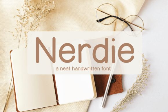 Enhance Your Brand with Nerdie: A Versatile Handwritten Font