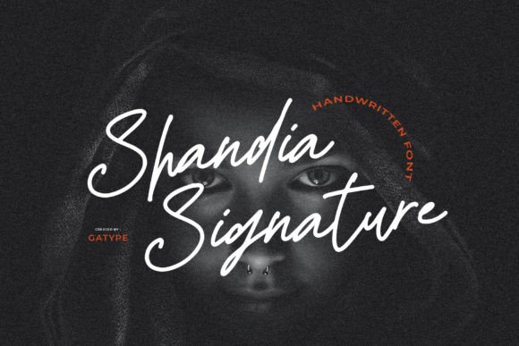 Enhance Your Brand with Shandia Signature Font