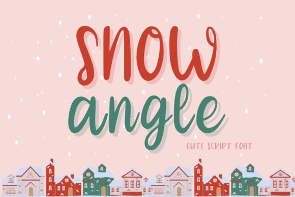 Enhance Your Brand with Snow Angle Font