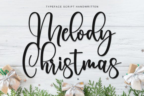 Enhance Your Craft with Melody Christmas Font