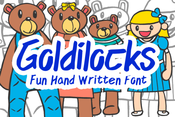 Goldilocks: A Fairy Tale-Inspired Font for Crafters