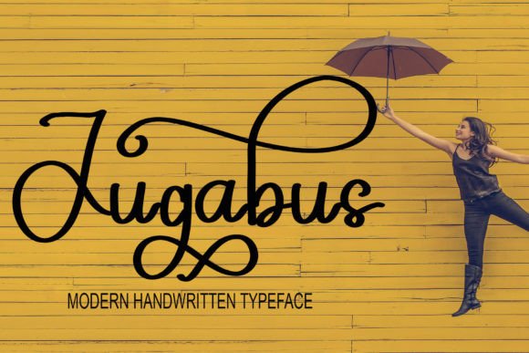 Jugabus: A Handwritten Font for Engaging Campaigns