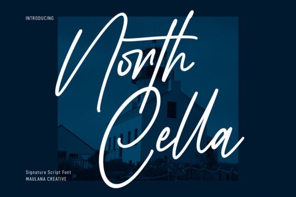 North Cella: A Versatile Script Font for Modern Branding