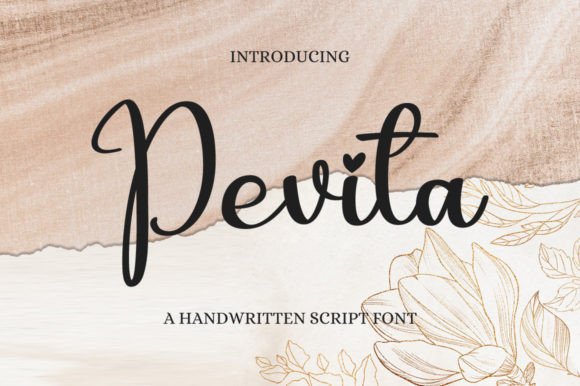 Pevita: A Timeless Handwritten Font for Web Design