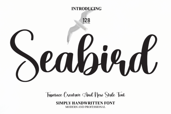 Seabird: A Handwritten Font for Professional Branding