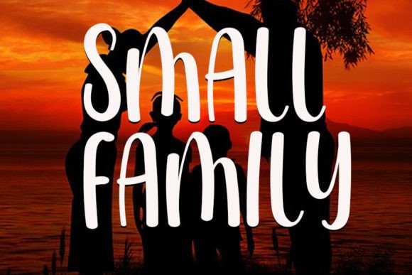 Small Family: A Handwritten Font for Crafters and Creators