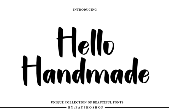 Transform Your Campaigns with Hallo Handmade Font