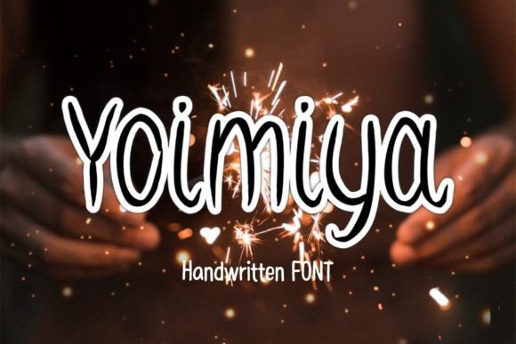 Yoimiya: A Handwritten Font for Engaging Web Designs