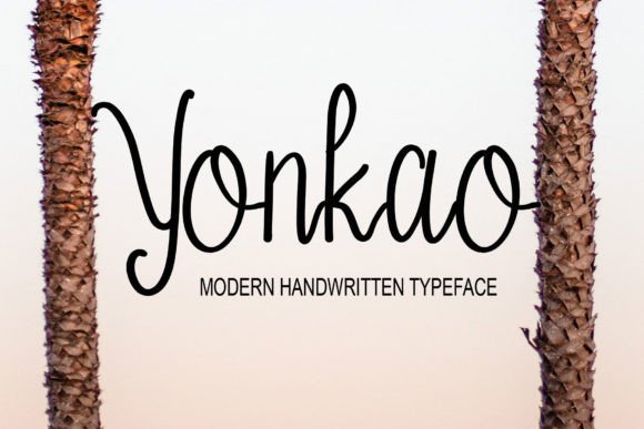 Yonkao: A Handwritten Font for Captivating Digital Campaigns